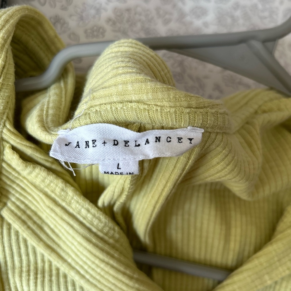 Jane + Delancey Ribbed Knit Top
